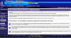 Desktop Screenshot of danse-online.com